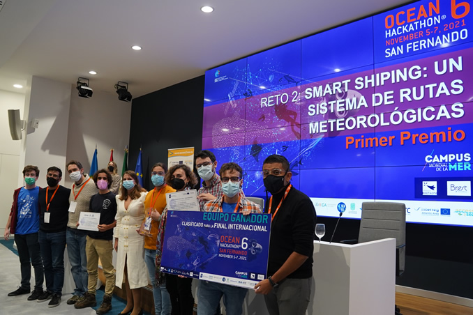 First place in Cádiz Ocean Hackathon 2021