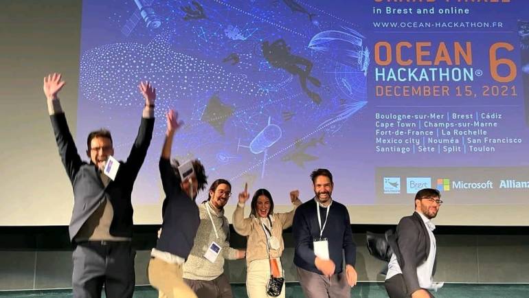 Smart Shipping, second place in the international final of Ocean Hackathon 2021
